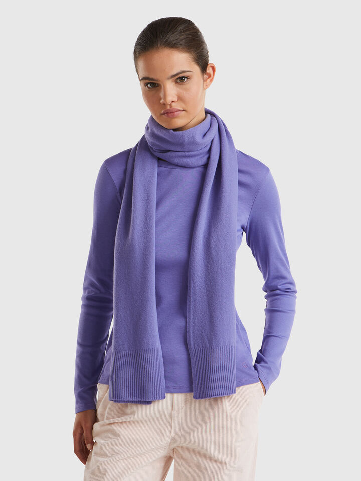 KNITTED SCARF Women image number 4
